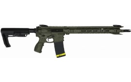Fostech - Stealth Raptor - Semi-Automatic AR Rifle - 16" Faxon Barrel - .223/5.56 - 30 Round Magazine - Echo Sport Trigger - O.D. Green - 10005G556C4