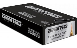Ammo Inc 7MM154SSTA20 Signature 7mm Rem Mag 154 GRSuper Shock Tip (SST) 20 Per Box/10 Cs - 20rd Box