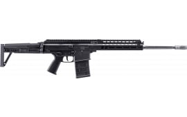 B&T Firearms 361663US APC308 Pro DMR 25+1 18.90" Fluted Barrel, Black, Adjustable Folding Stock, Polymer Grip, Flash Hider