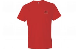 Hornady 99601XL Hornady T-Shirt Red Cotton Short Sleeve XL