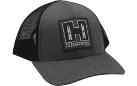 Hornady 99217 Cap Mesh Structured Gray/Black Adjustable Snapback, OSFA