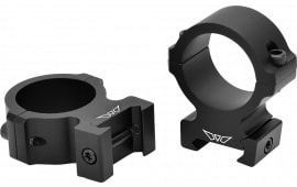 Warne V615M Vapor Horizontal Ring Set Matte Black 30mm Tube High