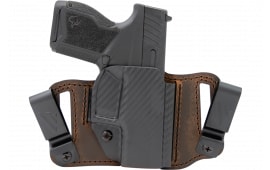 Versacarry INS201365 Insurgent Deluxe IWB/OWB Brown Polymer Belt Clip Fits Sig P365 Right Hand