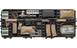 Magpul MAG1301-BLK Daka Grid Organizer Black Polypropylene for Pelican 730 Vault Tactical Rifle Case
