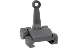 Midwest Industries MICRSR Combat Rifle Flip Up Sight Rear Black for AR-15, M16, M4