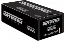 Ammo Inc 44240TMCA50 Signature 44 Mag 240 GRTotal Metal Case (TMC) 50 Per Box/20 Cs - 50rd Box