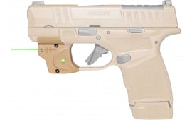 Viridian 912-0047 E Series Flat Dark Earth w/Green Laser Fits Springfield Hellcat Handgun