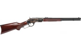 Cimarron CA206 1873 Deluxe Short Rifle 44 Spec 10+1 20" Color Case Hardened Walnut Stock Right Hand (Full Size)