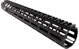 Aero Precision AR-15 Rifle Enhanced M-Lok Handguard 6061-T6 Aluminum Black Hard Coat Anodized 15" - APRA100218C