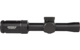 Geissele Automatics Super Precision Black Anodized Black 1-6x26mm 30mm Tube Illuminated DMRR-1 Reticle