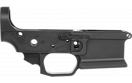 Sharps Bros SBLR08F Livewire Stripped Lower Black Anodized Finish 7075-T6 Aluminum Material Compatible with Mil-Spec for AR-Platform
