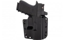 Galco CVS224RB Corvus IWB/OWB Black Kydex Belt Loop Fits CZ P-10F/Glock 17 Gen 5/Zev Tech Right Hand