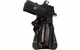 Galco SM2-266RB Speed Master 2.0 OWB Black Leather Paddle Fits Kimber/Springfield 1911 4", Colt/SW1911SC/Para USA 4 1/4" Right Hand