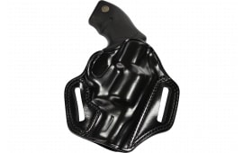 Galco CM270B Combat Master OWB Black Leather Belt Slide Fits Browning Hi-Power/Springfield SA-35/Girsan MC P35/Match Right Hand