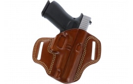 Galco CM270 Combat Master OWB Tan Leather Belt Slide Fits Browning Hi-Power/Springfield SA-35/Girsan MC P35/Match Right Hand