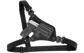 Galco HR228RB High Ready Size Fits Chest Up To 58 " Black Kydex/Nylon Shoulder/Torso Strap Fits Glock 20/21 Right Hand