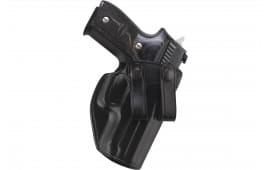 Galco SUM270B Summer Comfort IWB Black Leather Belt Loop Fits Browning Hi-Power/Springfield SA-35/Girsan MC P35/Match Right Hand