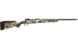 Savage Arms 58019 110 UltraLite 2+1 22" Carbon Fiber Wrapped Barrel, Black Melonite Rec, Woodland Camo AccuStock with AccuFit