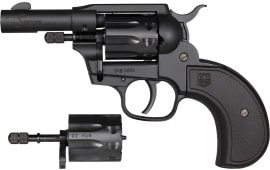 Diamondback DB0600A001 Sidekick 22 LR/22 WMR 3" #9 Shot Black Cerakote Barrel, Cylinder & Frame, Black Birdshead Grip Revolver