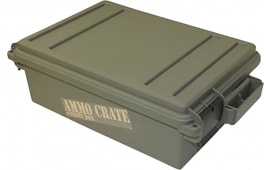 MTM Case-Gard AC45 Ammo Crate Utility Box 12GA Army Green Polypropylene