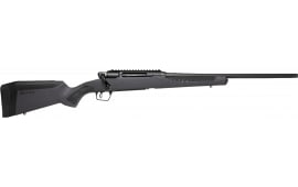 Savage Arms 57905 Impulse Driven Hunter 4+1 18" Threaded, Matte Black Barrel/Rec, Gray Stock with Black Rubber Cheek Piece and Grips, Straight Pull Bolt