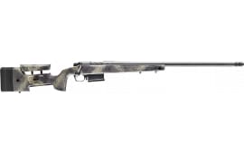 Bergara Rifles B14LM361CF B-14 HMR Wilderness 5+1 26" TB Carbon Fiber Wrapped Barrel Woodland Camo Molded with Mini-Chassis Stock Right Hand