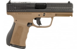 FMK Mach 9 Handgun 9mm Luger 10rd Mag(1) 4" Barrel Optic Ready Burnt Bronze Frame
