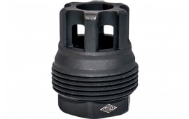 Yankee Hill 4401MB28 sRx Mini Muzzle Brake QD Black Phosphate Steel with 1/2"-28 tpi, 9mm, 1.10" OAL & 9.375" Diameter for sRx Adapters