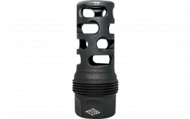 Yankee Hill 4405MB24 sRx Muzzle Brake QD Long Black Phosphate Steel with 5/8"-24 tpi, 9mm, 2.30" OAL & 9.375" Diameter for sRx Adapters
