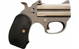 Bond Arms Bahb Honey B 2rd Shot 3" Matte Stainless Steel Frame, Black Extended B6 Resin Grips