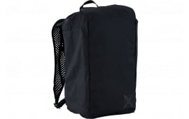 Vertx VTX5001 Go Pack Backpack, Black Nylon, Drawstring Top with Cover Flap, Compatible with Socp Panel