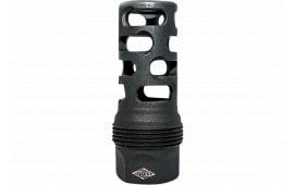 Yankee Hill 4445MB24 sRx Q.D. Muzzle Brake Short Black Phosphate Steel with 5/8"-24 tpi for sRx Adapters