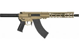CMMG PE-76A0B33-CT Pistol Banshee MK47 7.62X 39MM 12.5" Pistol Tube TAN