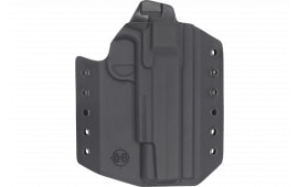 C&G Holsters 0354100 Covert OWB Black Kydex Belt Loop Fits Sig 1911 Rail 5"