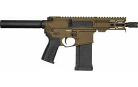 CMMG PE-54ABCC7-MB Pistol Banshee MK4 5.7X28 MM 5" 40rd Pistol Tube Bronze