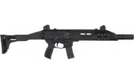 CZ USA 91422 Scorpion 3+ Carbine 16.3" Barrel Black Folding STK