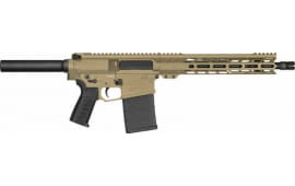 CMMG PE-38A928E-CT Pistol Banshee MK3.308WIN 12.5" 20rd Pistol Tube TAN
