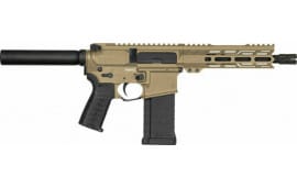 CMMG PE-54A8879-CT Pistol Banshee MK4 5.7X28 MM 8" 40rd Pistol Tube TAN