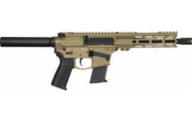 CMMG PE-57A889D-CT Pistol Banshee MK57 5.7X 28MM 8" 20rd Pistol Tube TAN