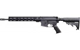Bushmaster 1010017BLK QRC II 10+1 16", Black, Collapsible Carbine Stock, A2 Grip, 14" M-LOK Handgaurd