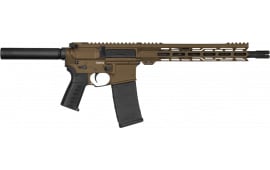 CMMG PE-30A8A6D-MB Pistol Banshee MK4.300AAC 12.5" 30rd Pistol Tube Bronze