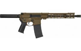 CMMG PE-55ADF7A-MB Pistol Banshee MK4 12.5" 30rd Pistol Tube Bronze