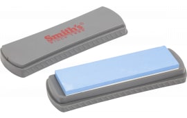 Smiths Products 51314 DualGrit Double-Sided Whetstone 6" Grit Sharpener Medium Gray