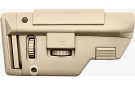 B5 Systems CPS1305 Precision FDE Synthetic Adjustable with Cheek Riser Fits AR-Platform