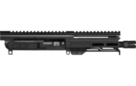 CMMG 94B6829AB Dissent 9mm Luger 6.50", Left Side Charging Handle, Armor Black, OEM Zeroed Linear Comp, 4.60" M-LOK Handguard for AR-Platform, Picatinny End Plate