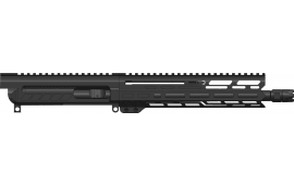 CMMG 99B80E4AB Dissent 9mm Luger 10.50", Left Side Charging Handle, Armor Black, OEM Zeroed Linear Comp, 9.60" M-LOK Handguard for AR-Platform, Picatinny End Plate