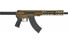 CMMG PE-76A0B33-MB Pistol Banshee MK47 7.62X 39MM 12.5" Pistol Tube Bronze