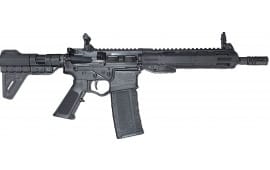 ATI Omni Hybrid Maxx AR15 Pistol, .300 Blackout 10.5" Barrel, Flip-Up Sights, Black 9" M-Lok Rail w/Brace - ATIGAX3009ML105