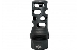 Yankee Hill 4445MB24B sRx Q.D. Muzzle Brake Short Black Phosphate Steel with 11/16"-24 tpi for sRx Adapters