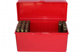 MTM Case-Gard RM6030 Flip-Top for .243/.308 Win/.220 Swift Red Polypropylene 50rd